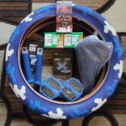 NEW Bicycle Bmx Parts Bundle 20" Blue