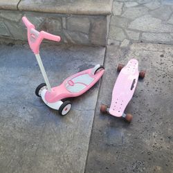 Scooter And Skateboard FREE!!