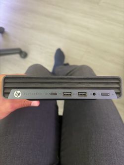 HP EliteDesk 800 G6 Mini PC - Intel i5 (10th Gen), 256GB SSD, Windows 11 Ready