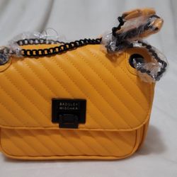 Crossbody Badgely Mischka - Yellow Bumblebee 