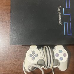 Sony PlayStation 2 with controller