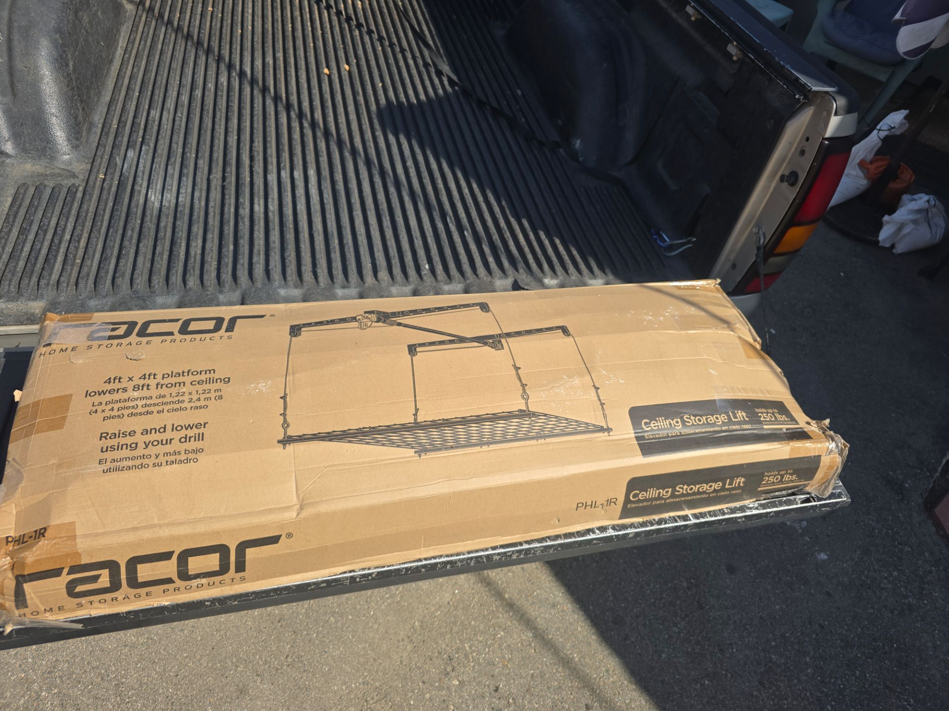 Racor Overhead Garage Storage