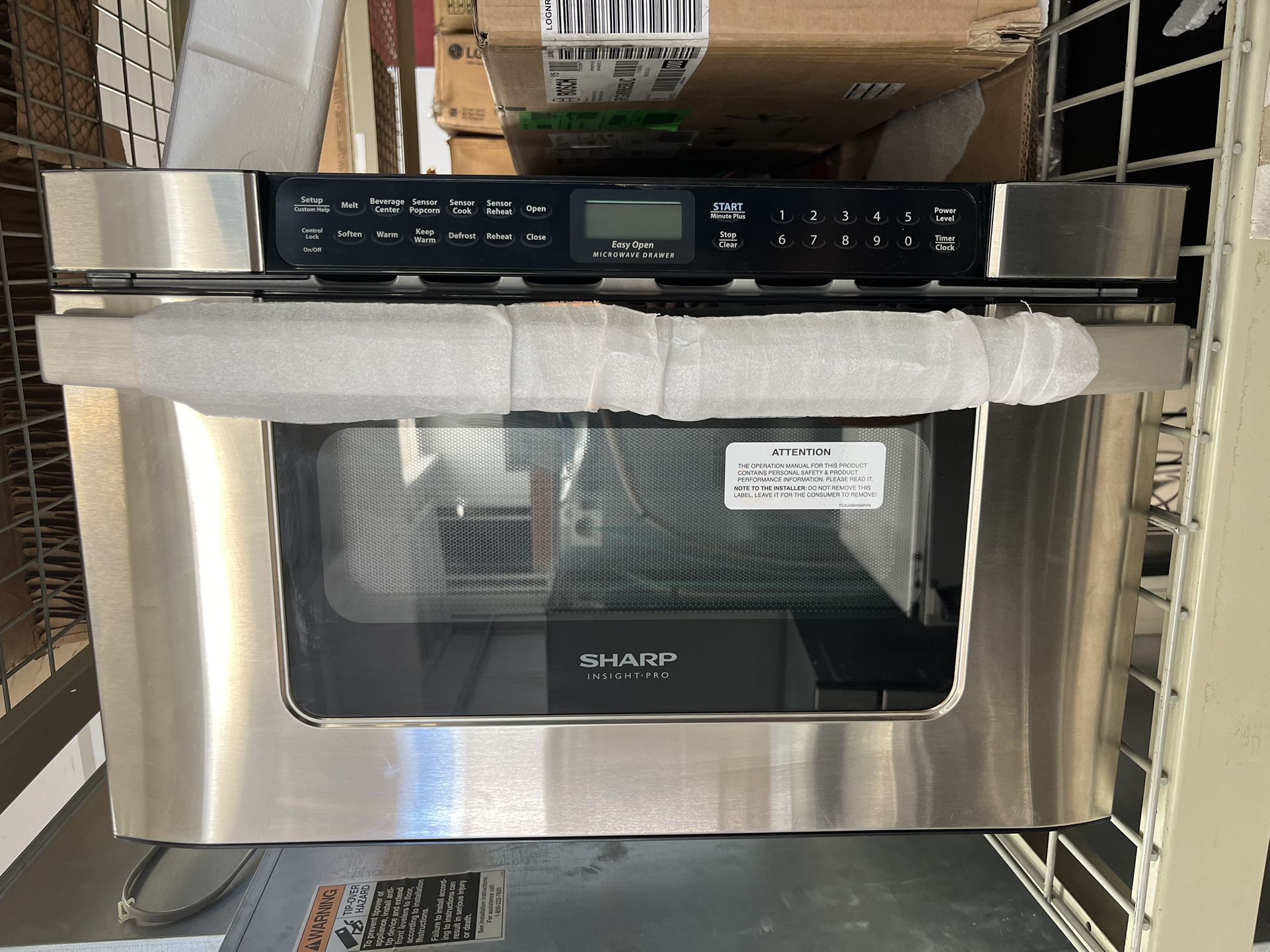 Sharp 24” Built In Microwave Drawer