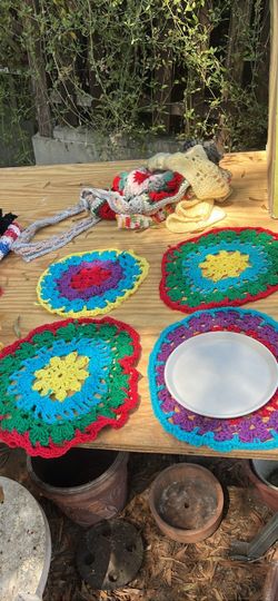 Knitted Placemats