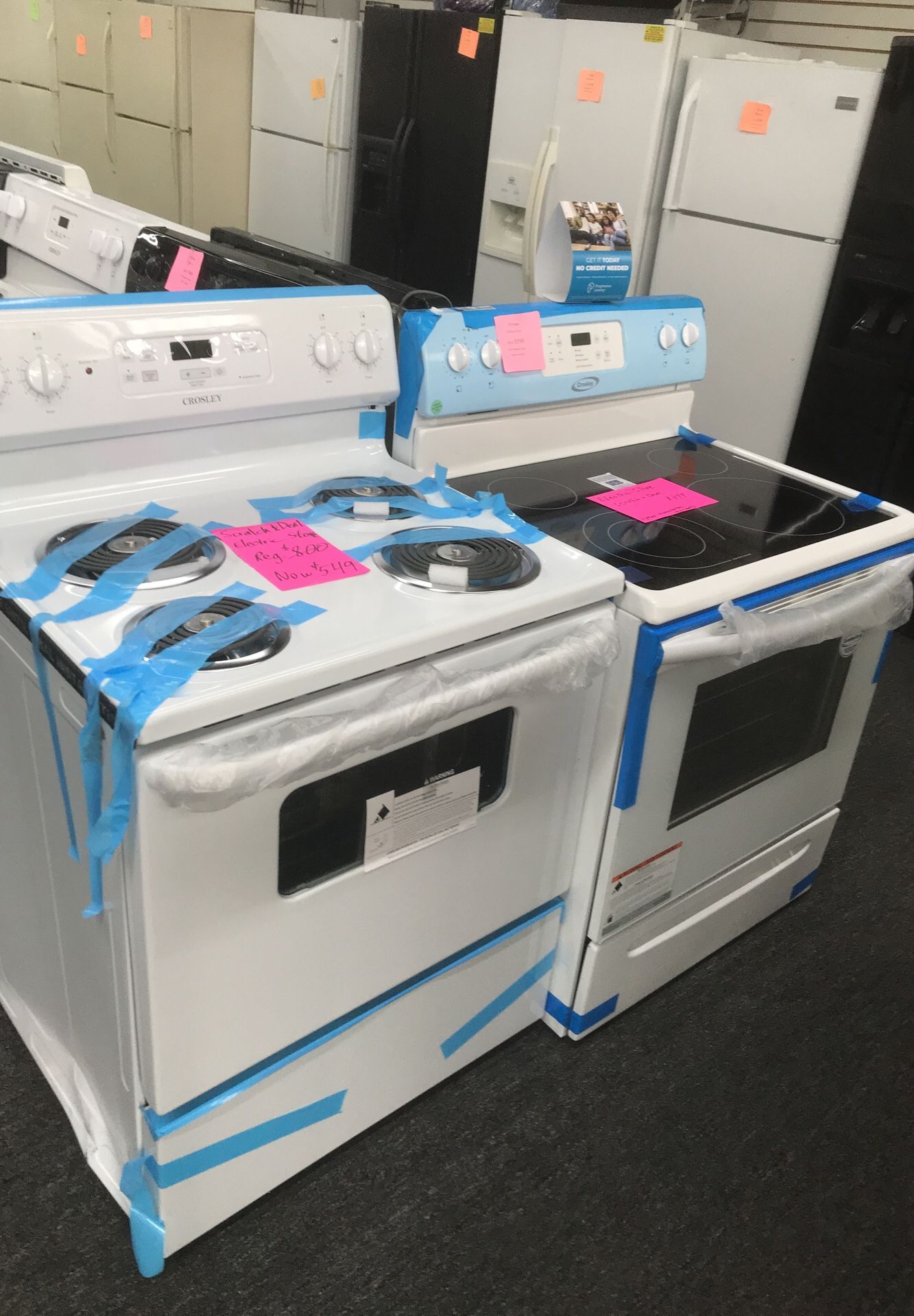 Electric stoves