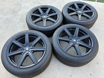 Rims black 5x120 - 5x112 Universal Fits Mercedes Benz Volkswagen BMW Lexus Pontiac Land Rover Chevrolet Acura Buick Cadillac