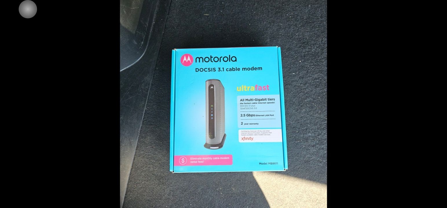 Motorola MB8611 Cable Modem