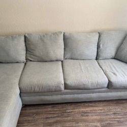 Immaculate Gray Sectional