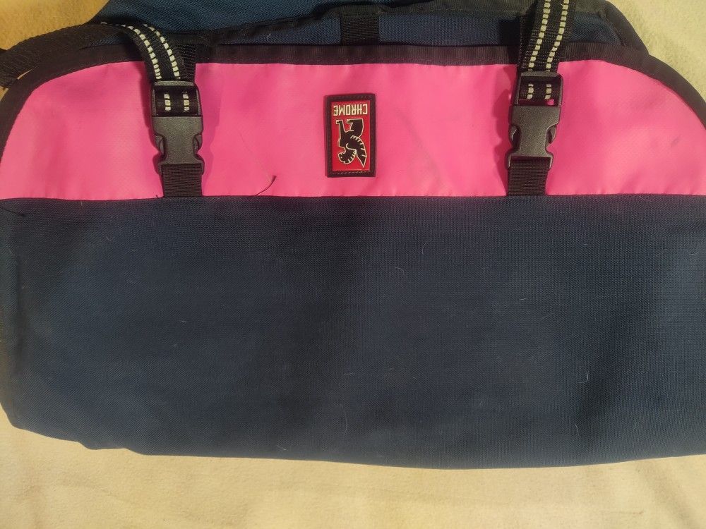 Chrome Shoulder Purse Bag 