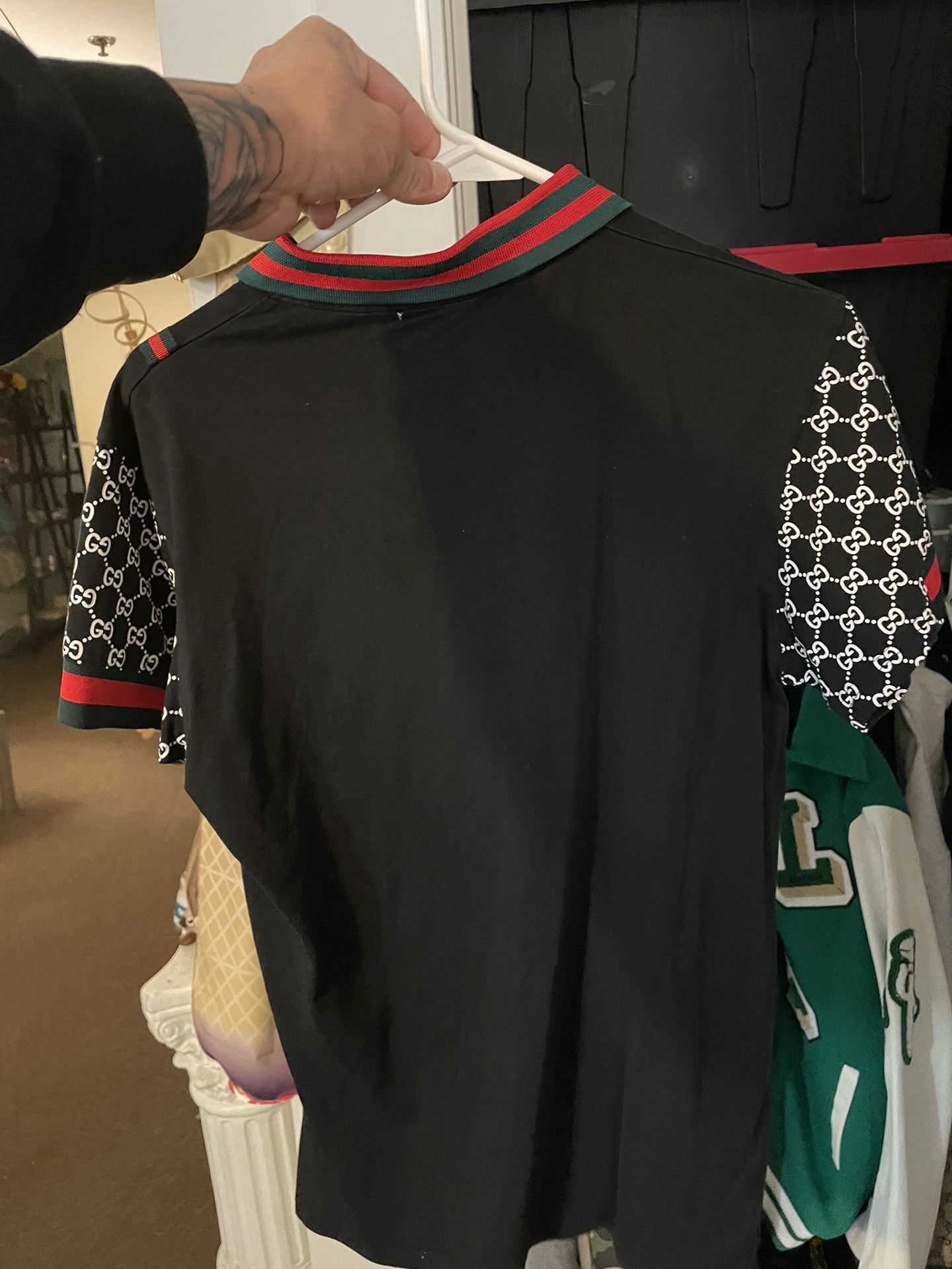 Gucci collar shirt