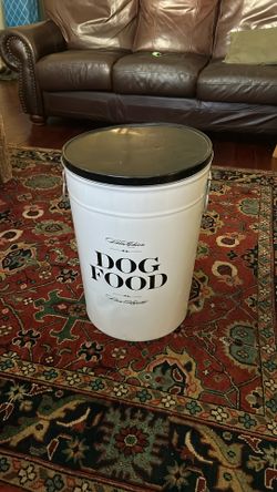 Dog Food Storage 