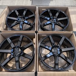 (4) 22” Niche Wheels