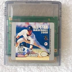 All-Star Baseball 2000 (Nintendo Game Boy Color, 1999) Genuine OEM Authentic
