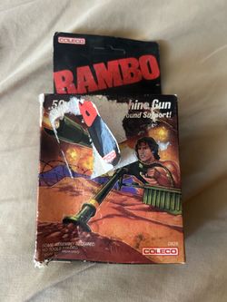 Rambo 1986 machine toy