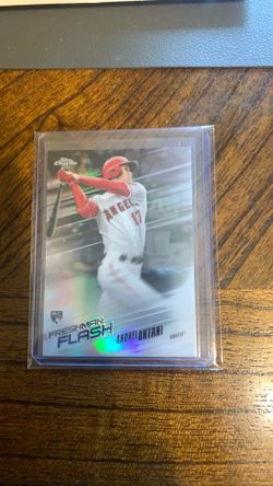 2018 Topps Chrome Freshman Flash Ohtani