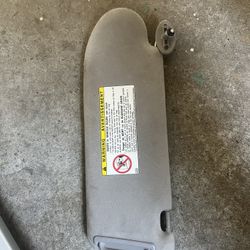 Toyota Tacoma Passenger Side Visor