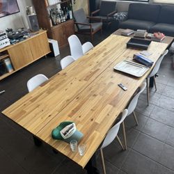 IKEA Dining Table, Very Solid And Well Made For IKEA