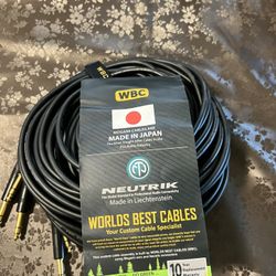 WBC Microphone cables 2549