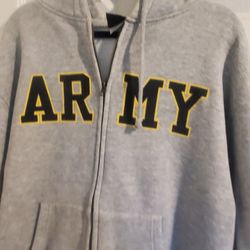 Life Signs Army Hoodie Zipper Jacket