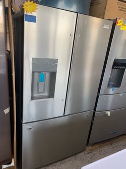 Refrigerator Stainless Steel 3 Doors- Take it for Zero Down Ask for Details!