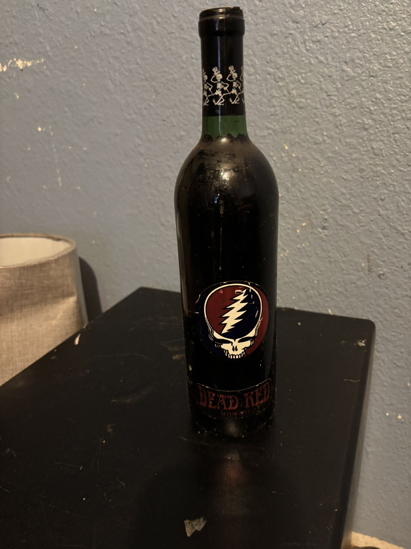 Grateful Dead collectors unopened bottle over 20 years old
