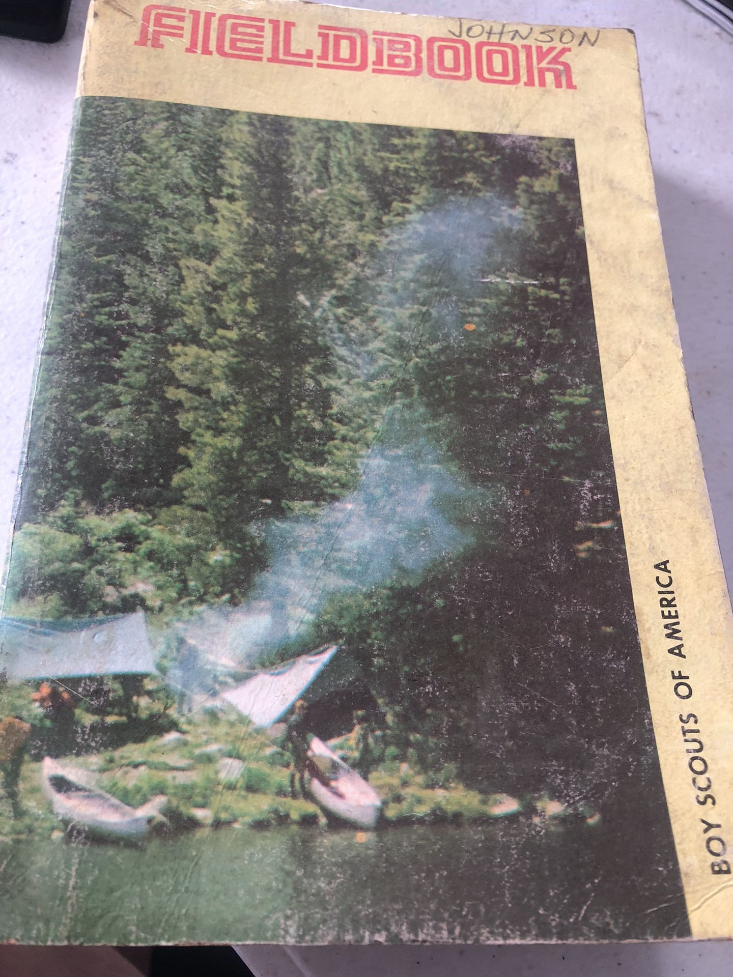 Boy Scouts 1970s Book 