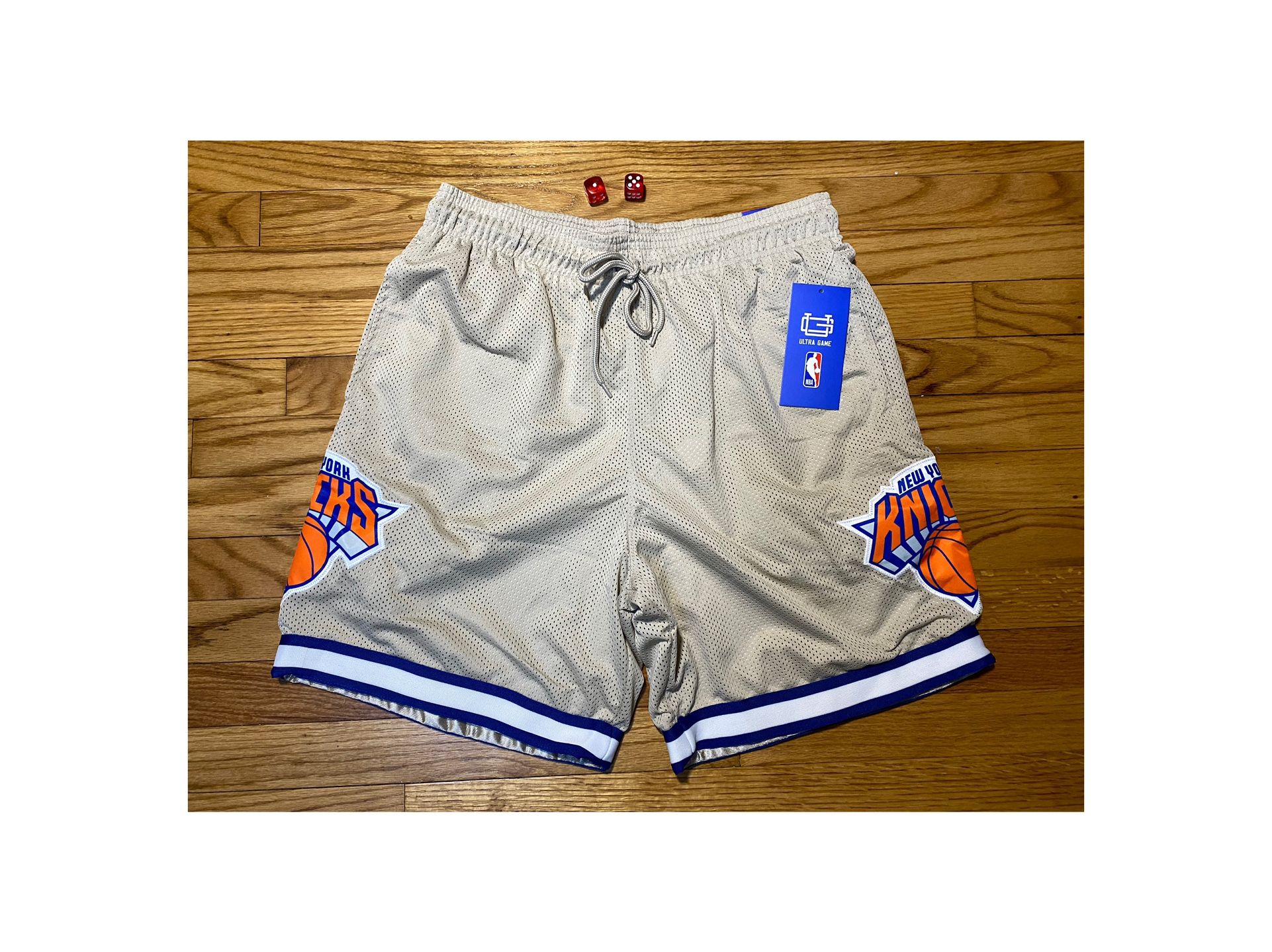 Ultra Game NBA At The Knee Classic Basketball Shorts men’s sz L & XL available New!
