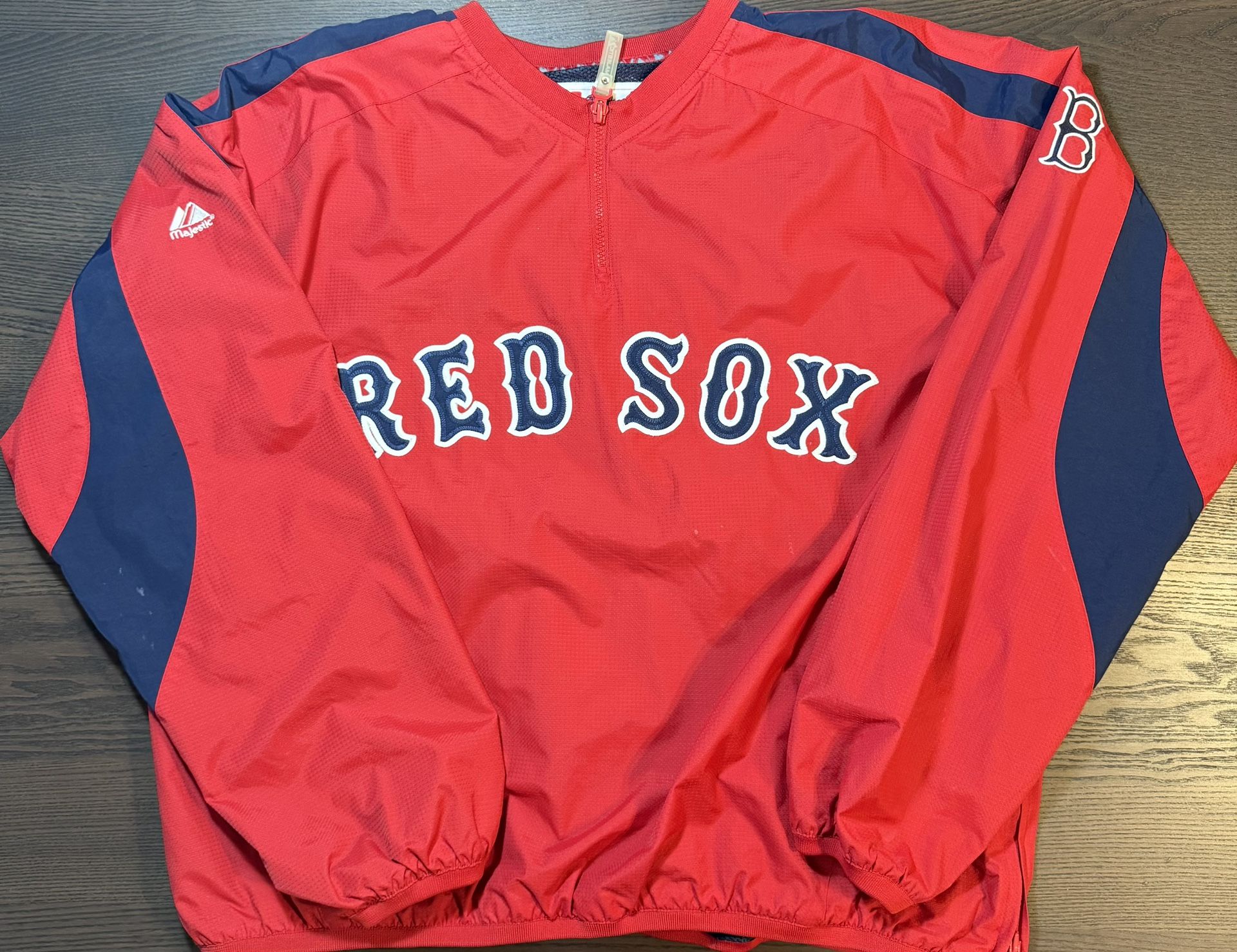 ⚾ Boston Red Sox Majestic Windbreaker