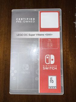 Lego DC Super Villains For Nintendo Switch 