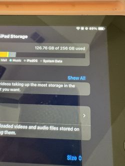 Ipad 9th Gen Wifi 256 GB