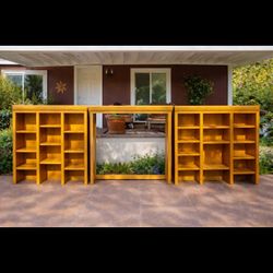Bookcase With TV stand 