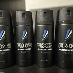 Axe Click Scent Deodorant Body Spray for Men, 150 ml 28cans 