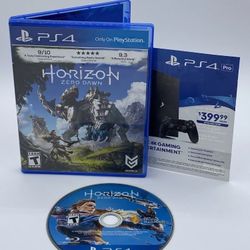 Horizon: Zero Dawn - Sony PlayStation 4  - PS4 - CIB - Fast Shipping!