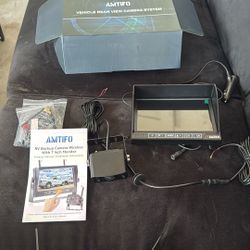 RV backup Camera Wireless With 7 Inch Monitor 