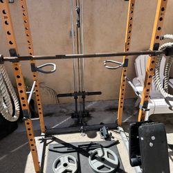 Rack And Weights