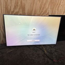 Samsung 65 inch tv screen model QM66H no remote control