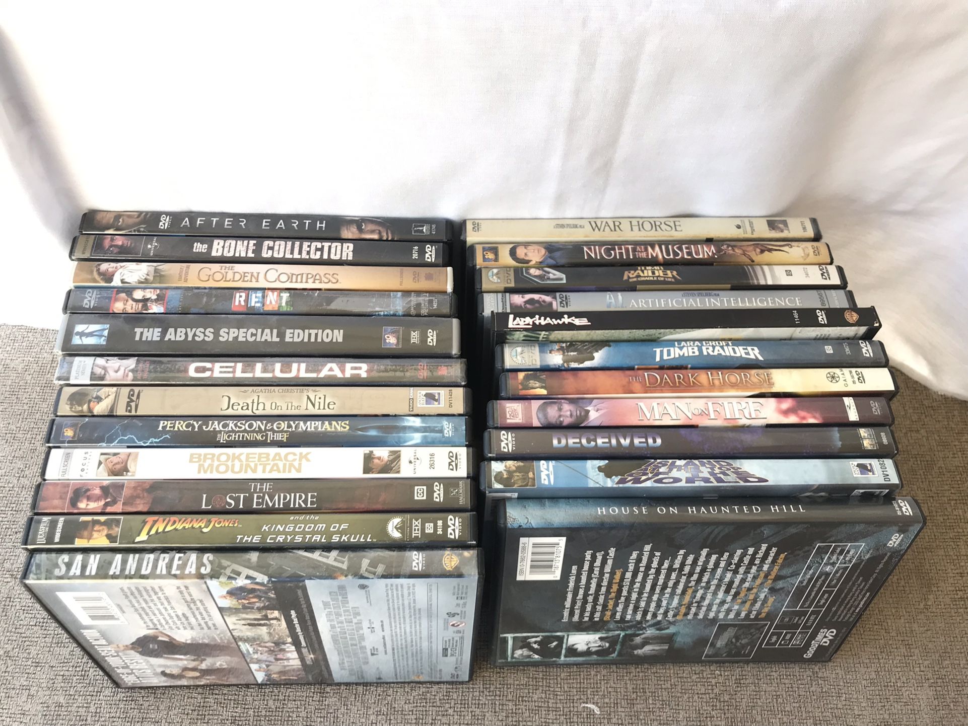 DVD’s, Adventure, Action, Drama