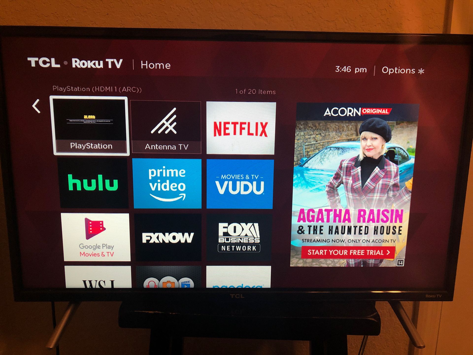 TCL 32 INCH ROKU TV