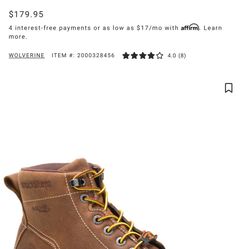 Wolverine Work Boots
