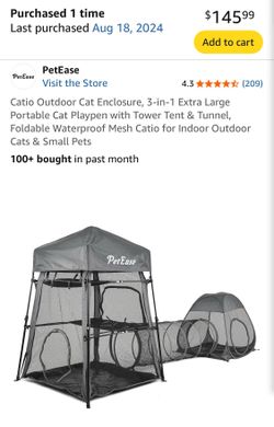 Outdoor cat tunnels