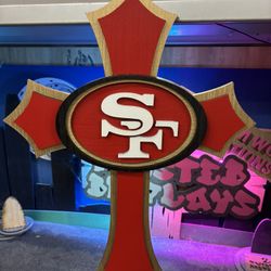 SF 49ERS Cross