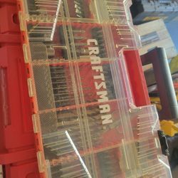 CRAFTSMAN 140-piece impact drill/driver bit set. 