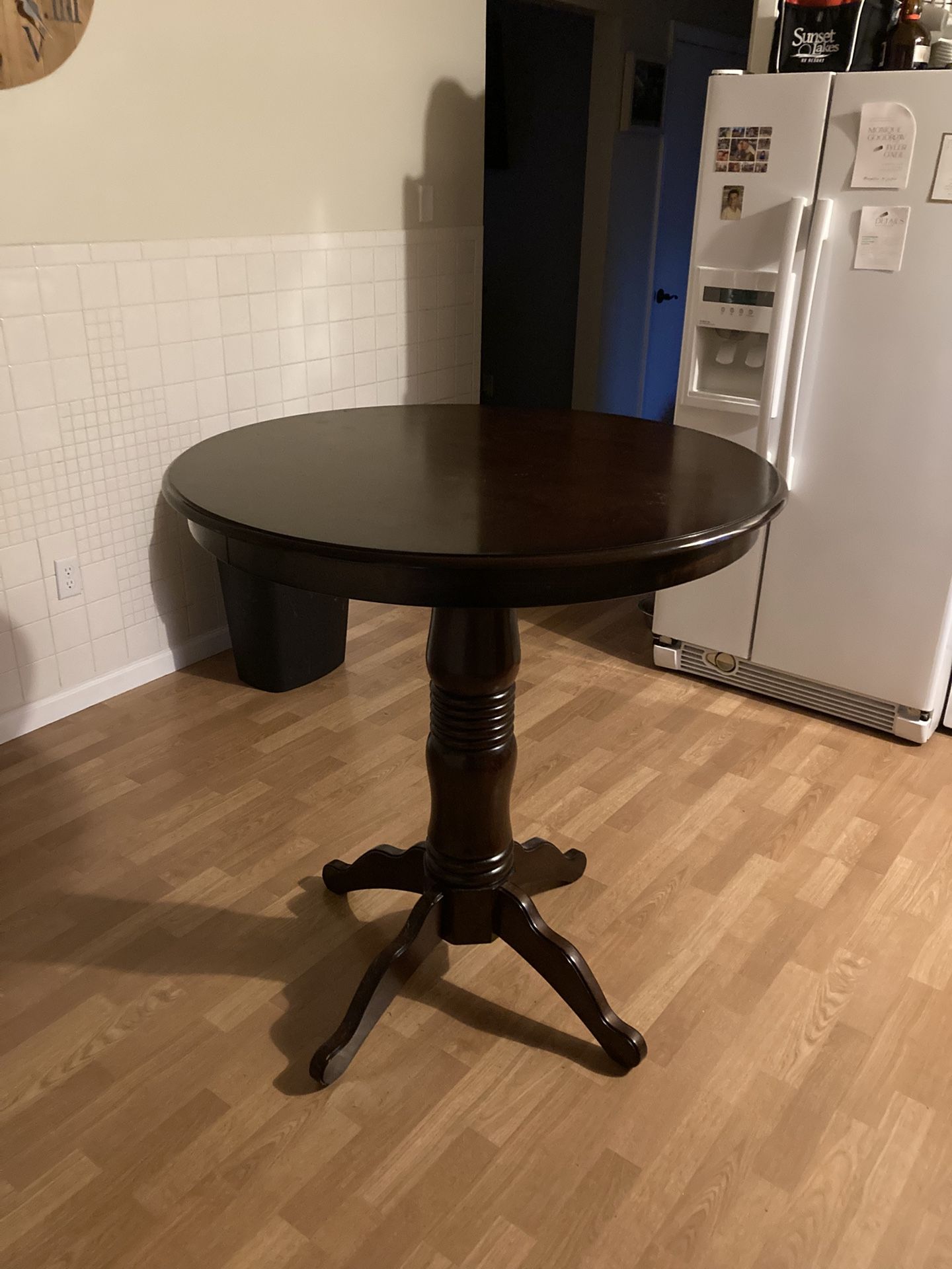 High Top Table And Stools 