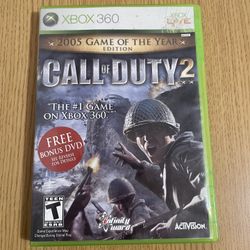 Xbox 360 Call Of Duty 2 [Game Of The Year]