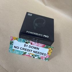 Beats Powerbeats Pro Headphones New - Only $1 Today Pay The Rest Later! 