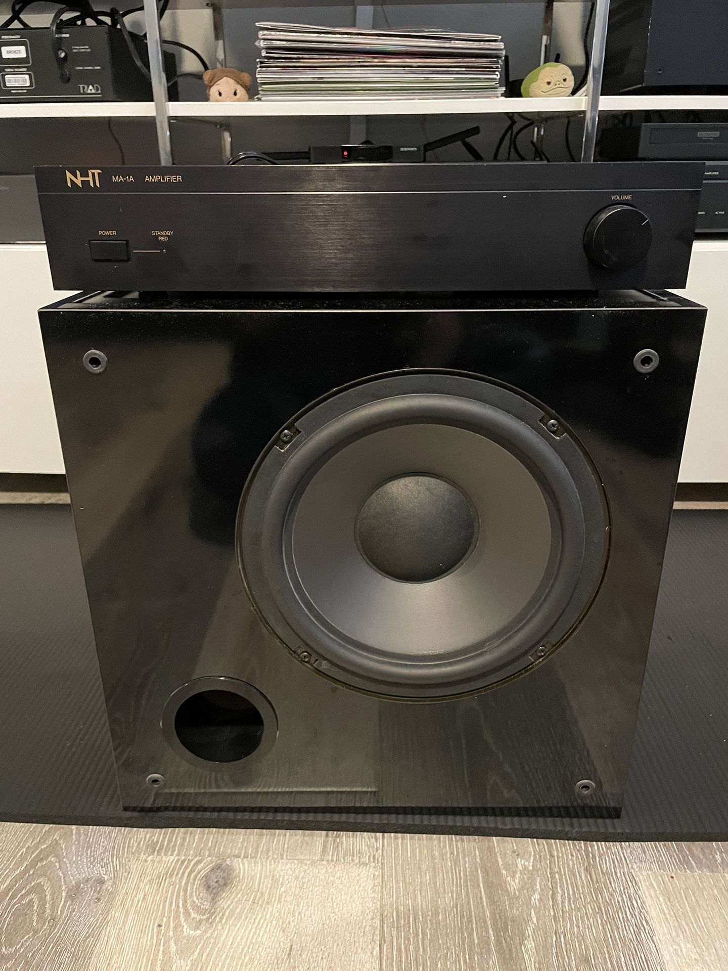 Musical Nht SW2P Subwoofer and MA1A Amplifier for Sale in Corona, CA