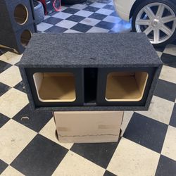 Car Stereo Subwoofer Box Fits 10 Inch Square Subs . High Quality. Brand New $80
