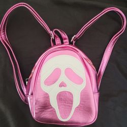 Pink Mini Ghostface Backpack 