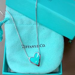Natural Turquoise Rhodium Sterling Pendant And Box Chain