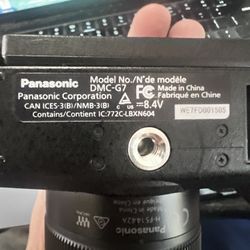 Semi New LUMIX Dmc G7 Camera